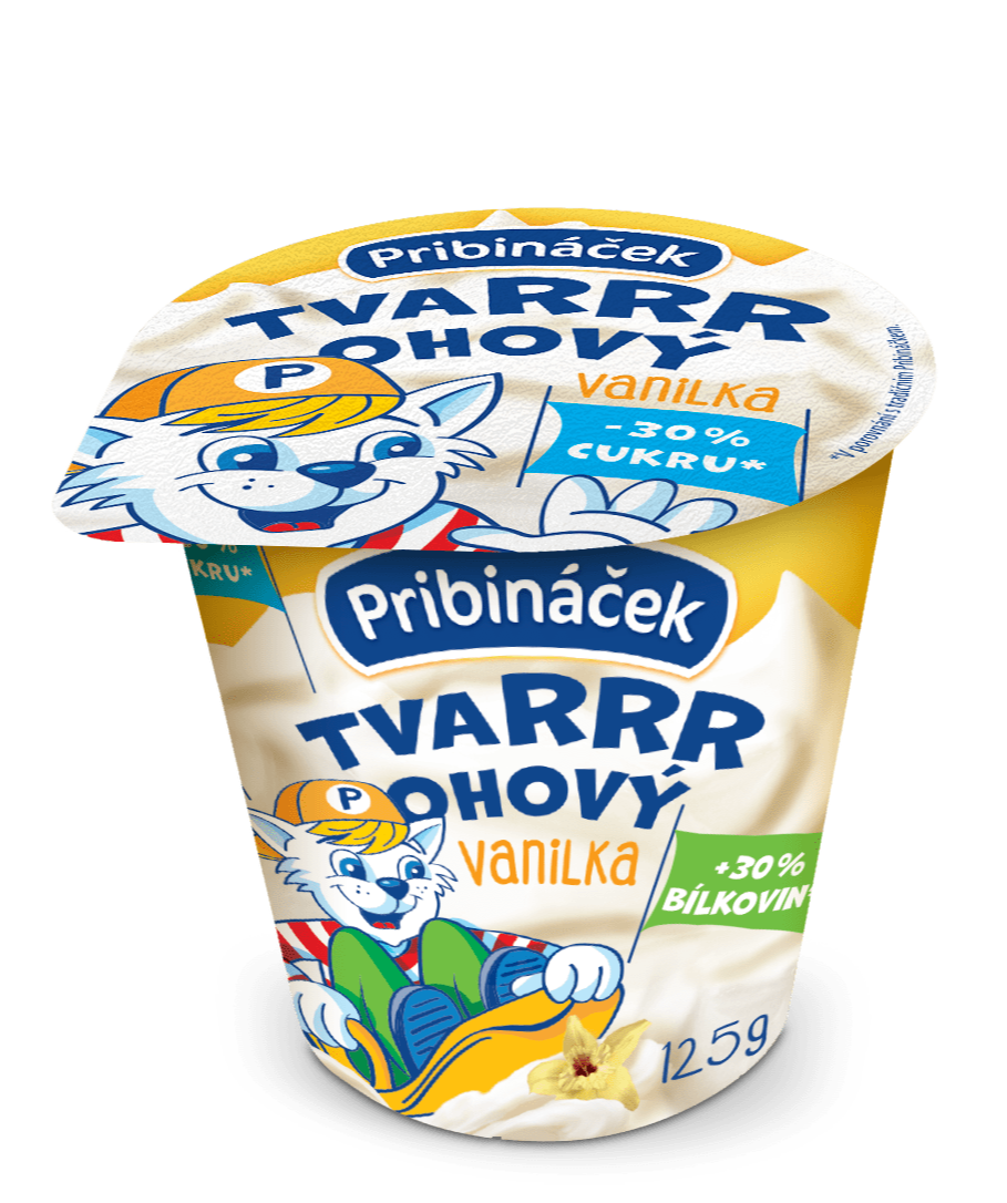 Pribináček Tvarrrohový vanilka